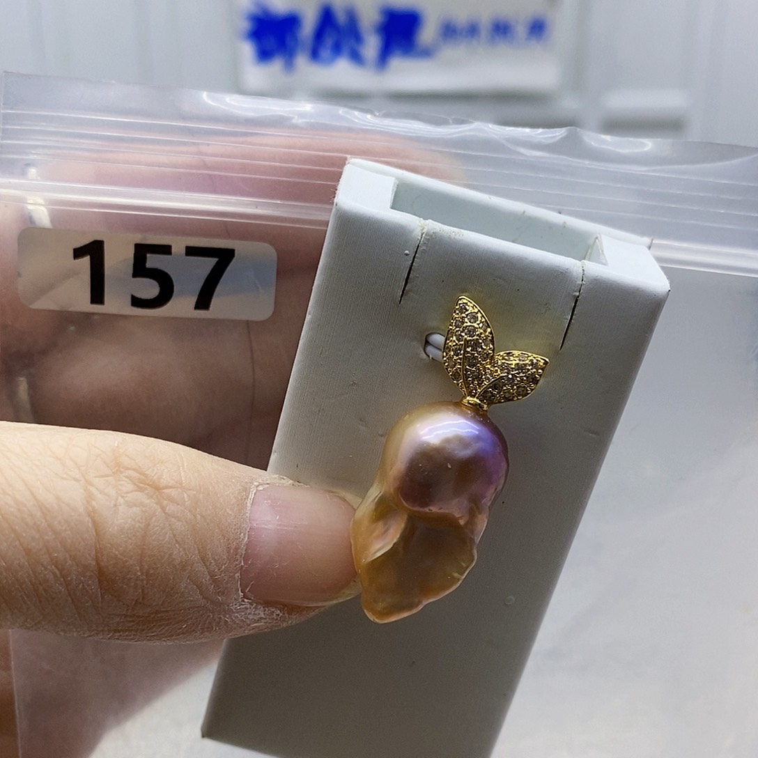 颈饰合金淡水珍珠