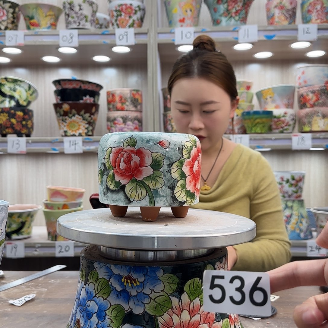 花盆紫砂瑕疵瑕疵536