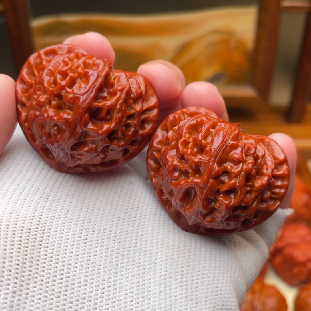 文玩核桃把件宫灯41