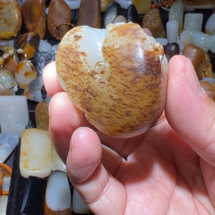 和田玉吊坠(不含链)未镶嵌