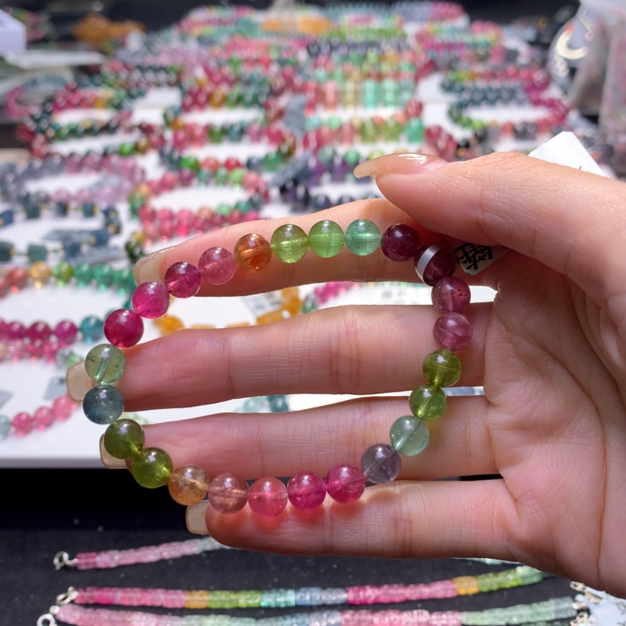 【闪购商品】未镶嵌手串碧玺