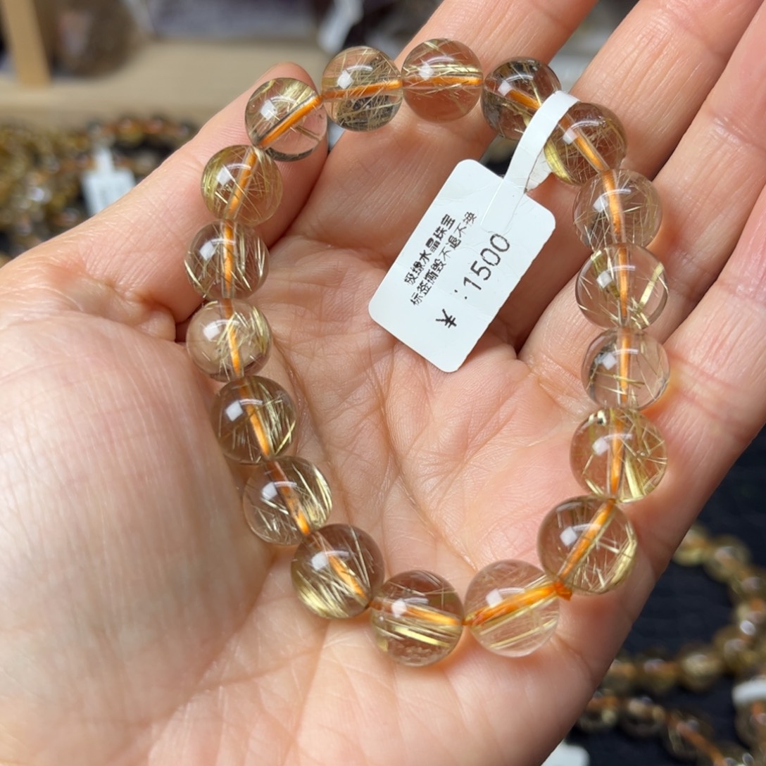 水晶手链未镶嵌天然