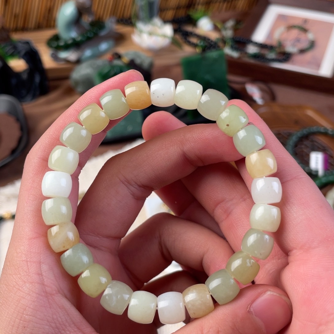 未镶嵌手串和田玉