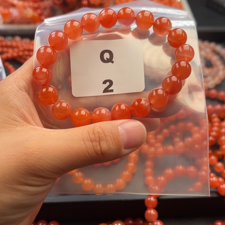 南红玛瑙未镶嵌多样性发货默认微瑕称重10mm