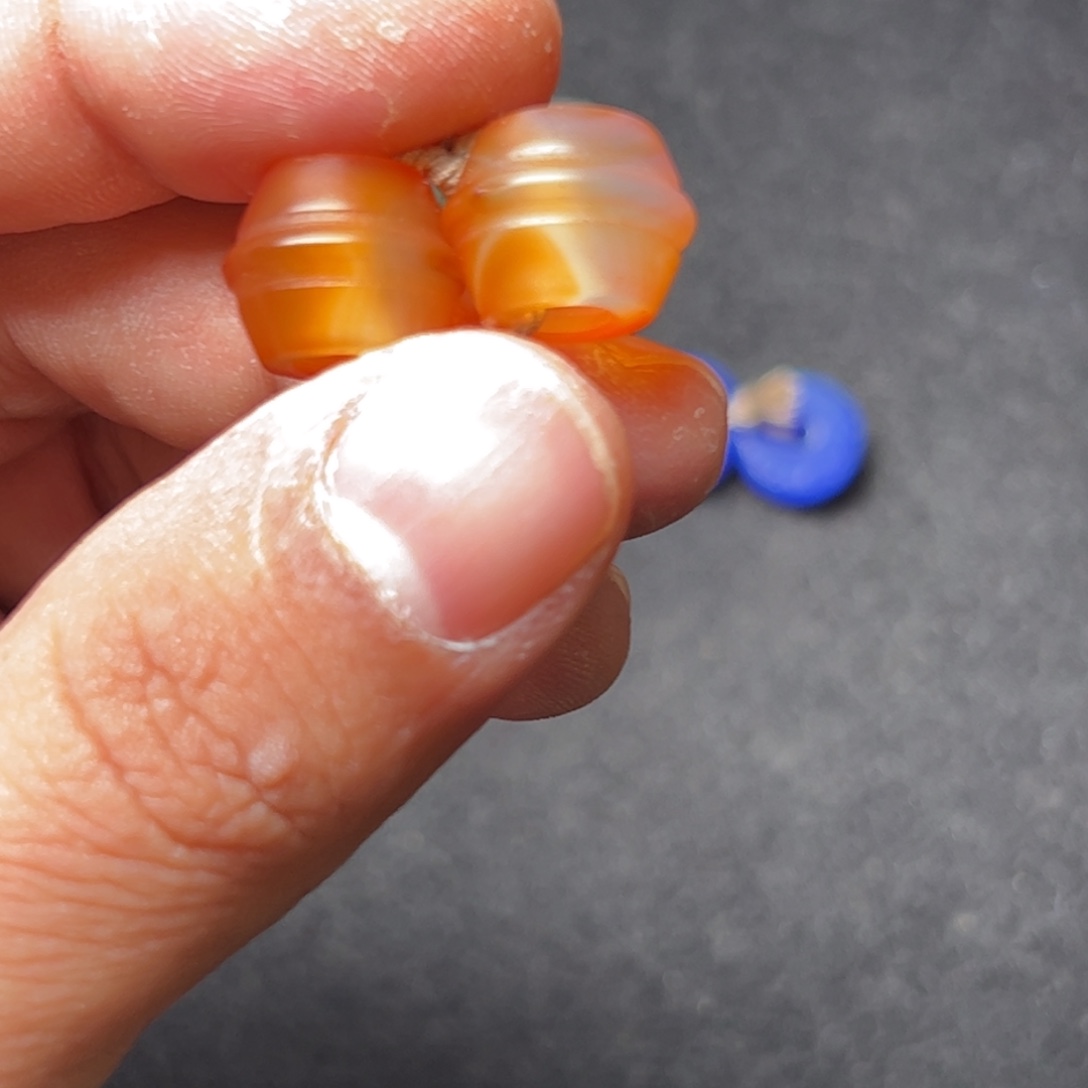 牧***马玛瑙/玉髓未镶嵌配饰