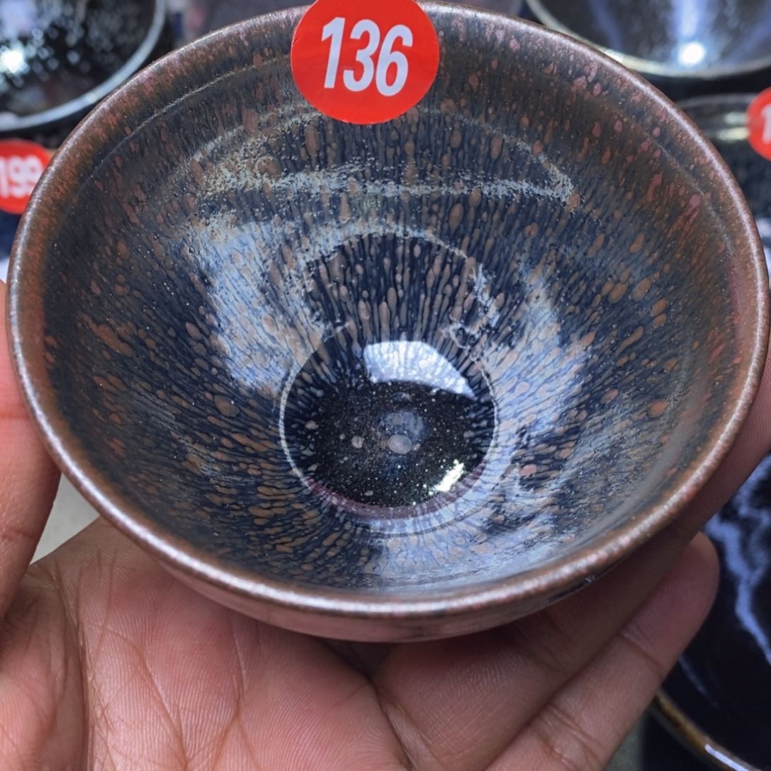 茶盏叶明龙窑柴烧茶盏