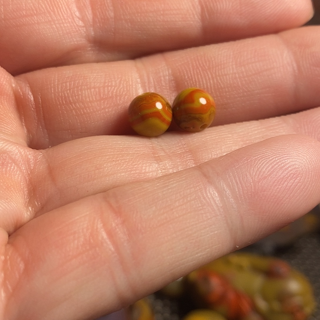 一***哥玛瑙/玉髓未镶嵌颈饰