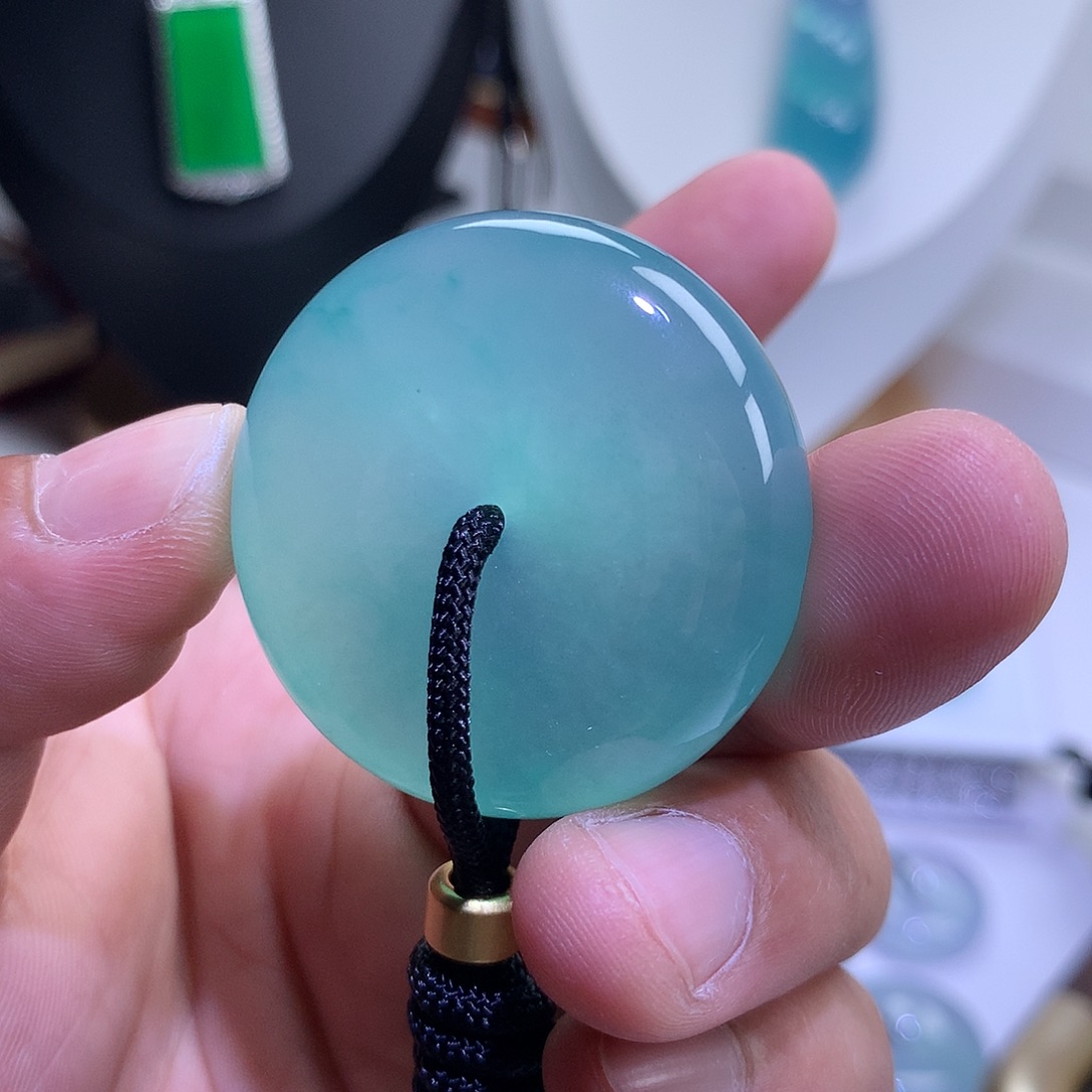 珐琅非金属吊坠扣子