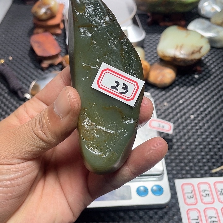 未镶嵌和田玉挂件黎*23