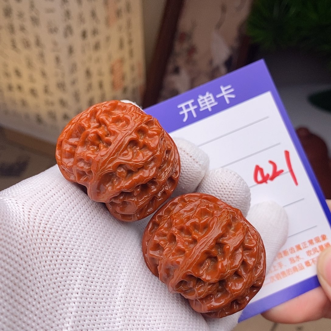 把件文玩核桃39苹果园421