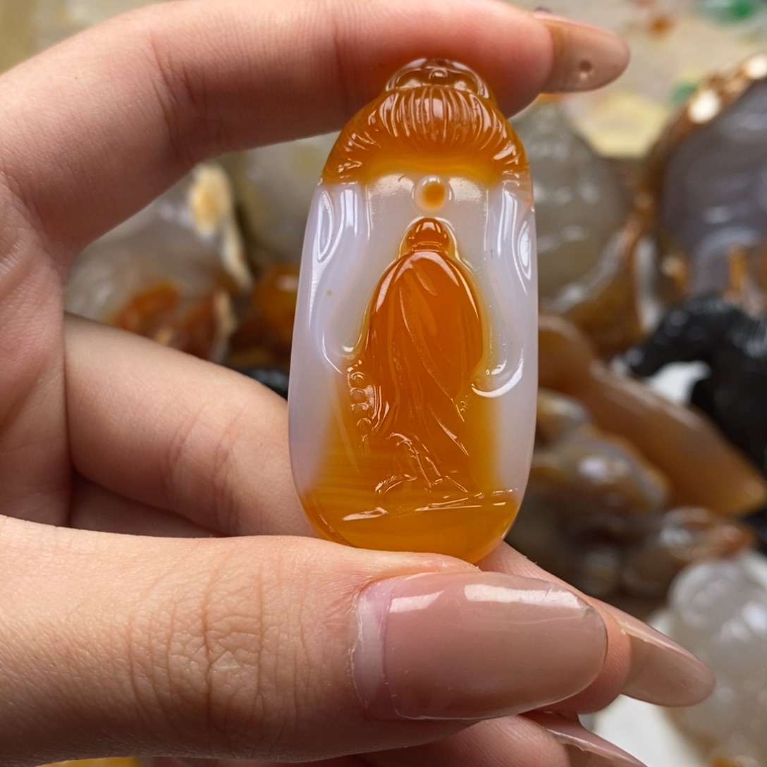 玛瑙/玉髓未镶嵌颈饰