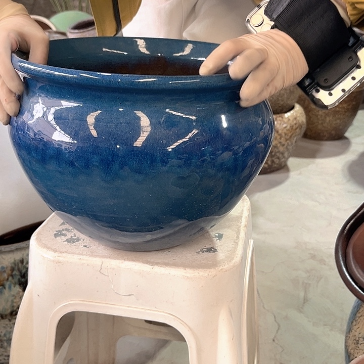 正品口40高23花盆……