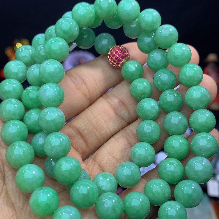 翡翠手链未镶嵌翡翠 9.7