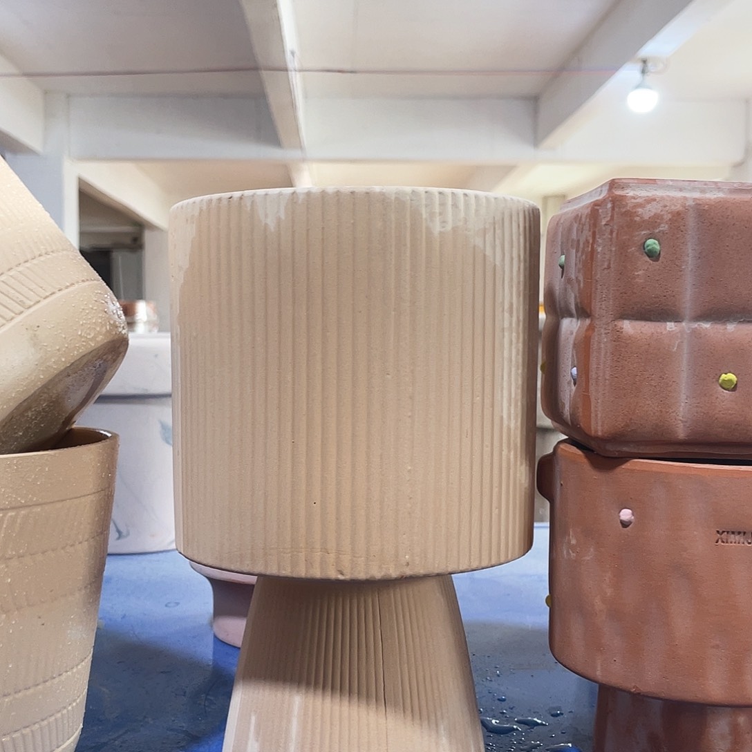 红陶口14高22f do do d