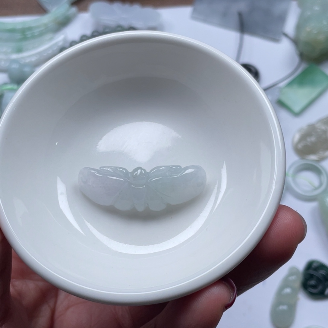 翡翠颈饰未镶嵌45678987