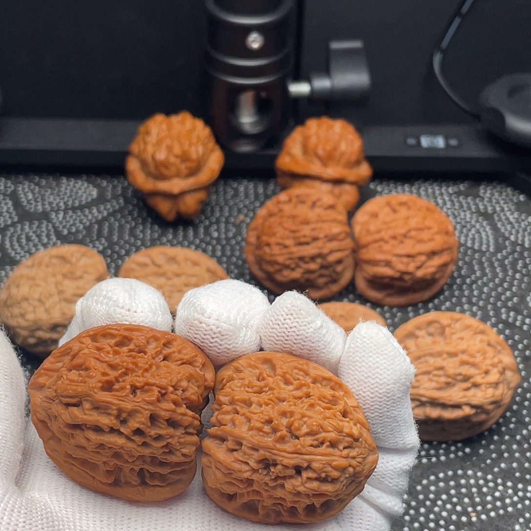 小****文玩核桃吊坠37高炮拉丝南疆不退不换