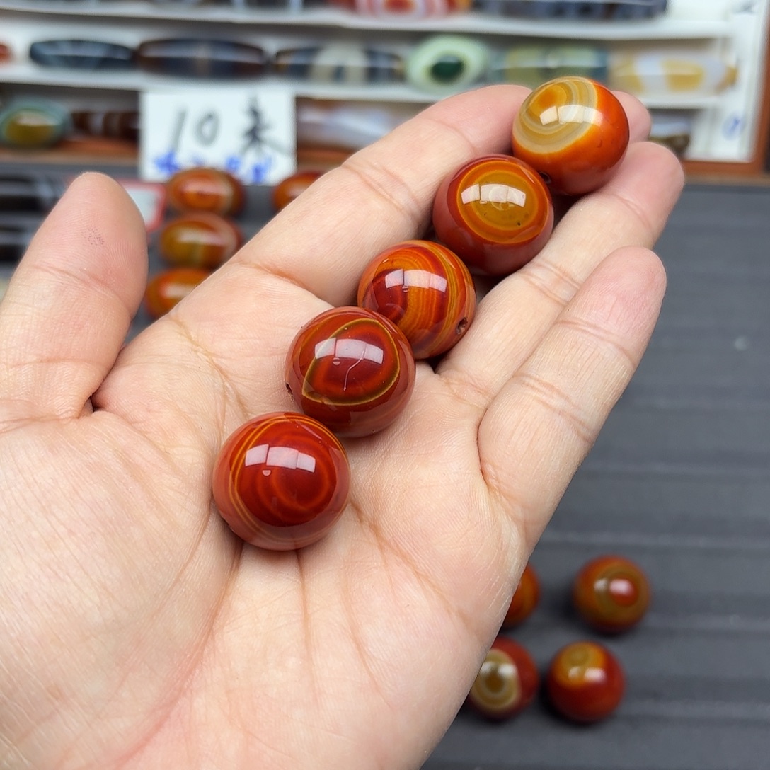 ****蛋玛瑙/玉髓合金珠宝半成品