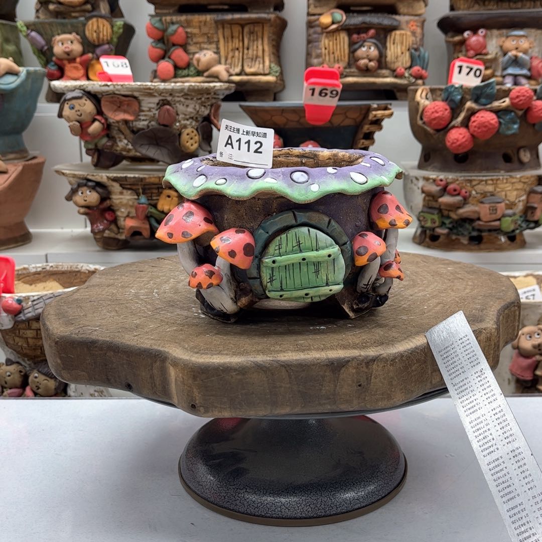 花盆112白狐花盆