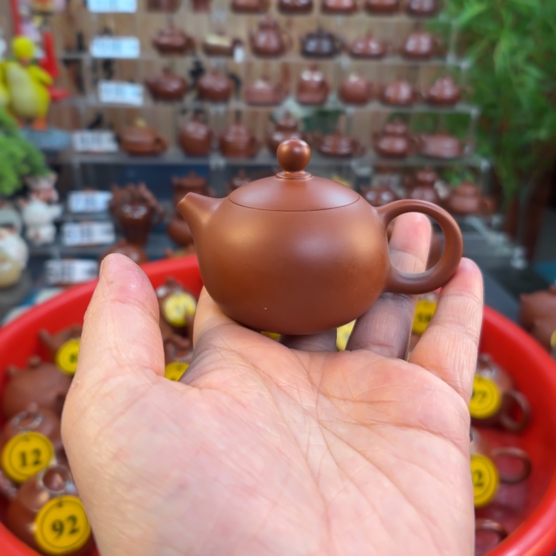 学***锤朱泥茶壶朱泥茶壶微瑕60