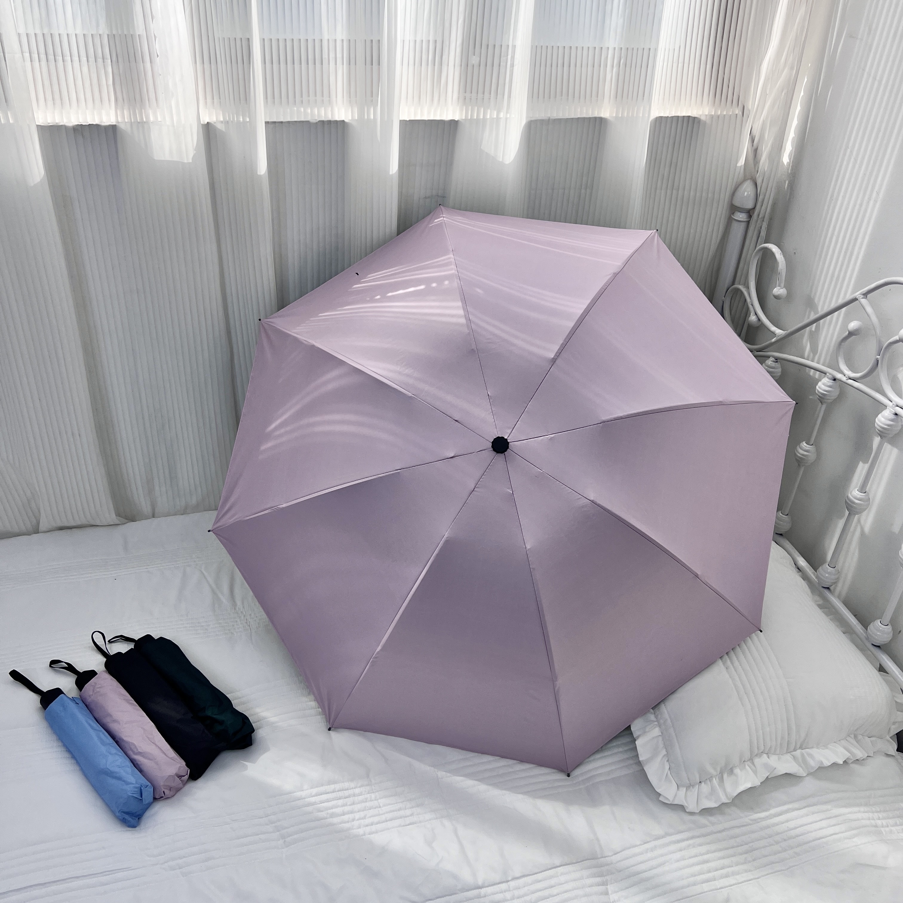 全自动折叠晴雨两用雨伞加大加固加厚防晒防紫外线遮阳伞