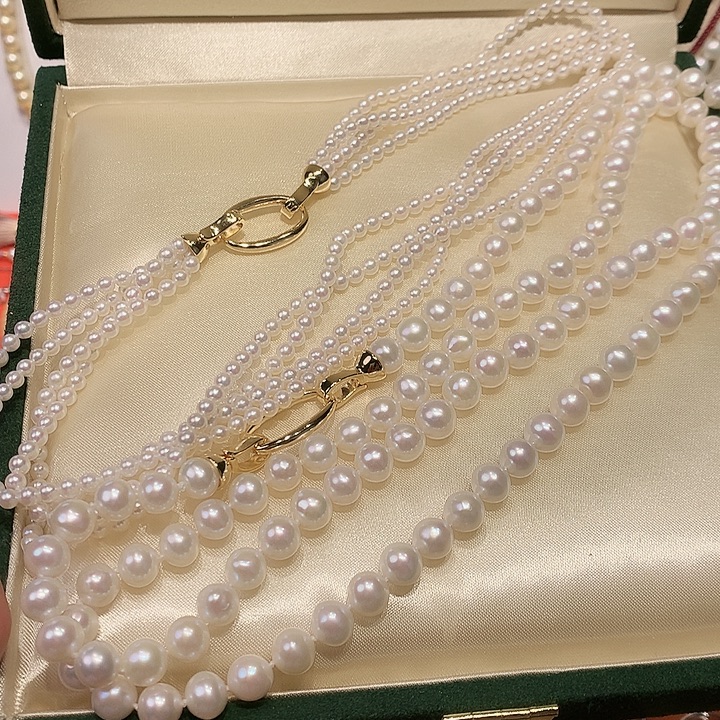 未镶嵌颈饰淡水珍珠