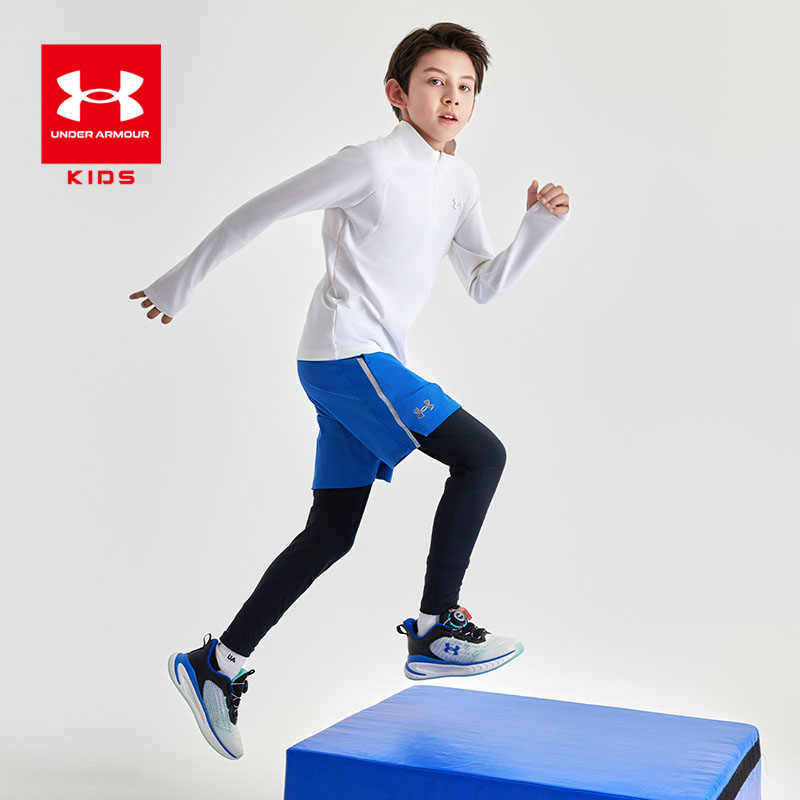 Under Armour/【综训立领】长袖12女男宝宝无帽卫衣