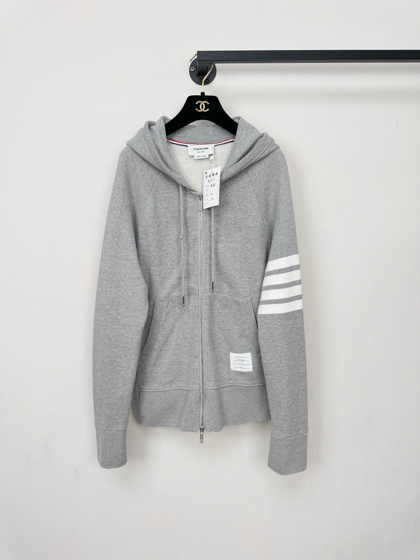 95新 THOMBROWNE Thom Browne TB男士运动外套/4码/95新