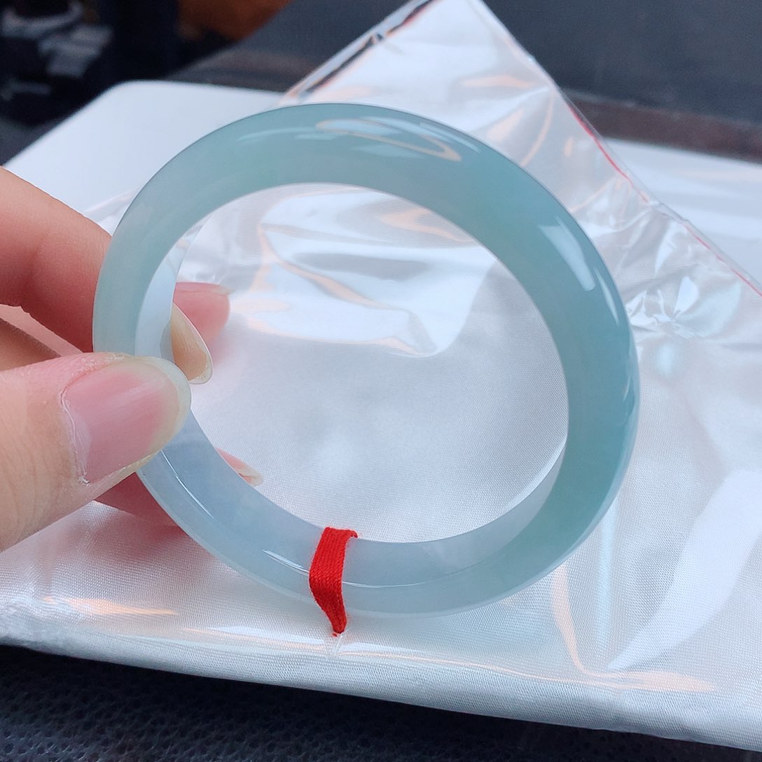 翡翠手镯未镶嵌天然缅甸翡翠A货手镯