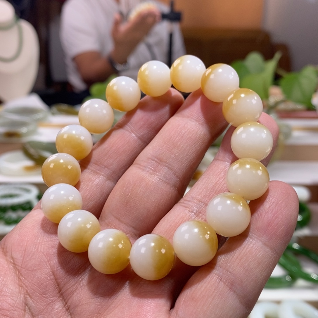 和田玉（糖玉）未镶嵌手串