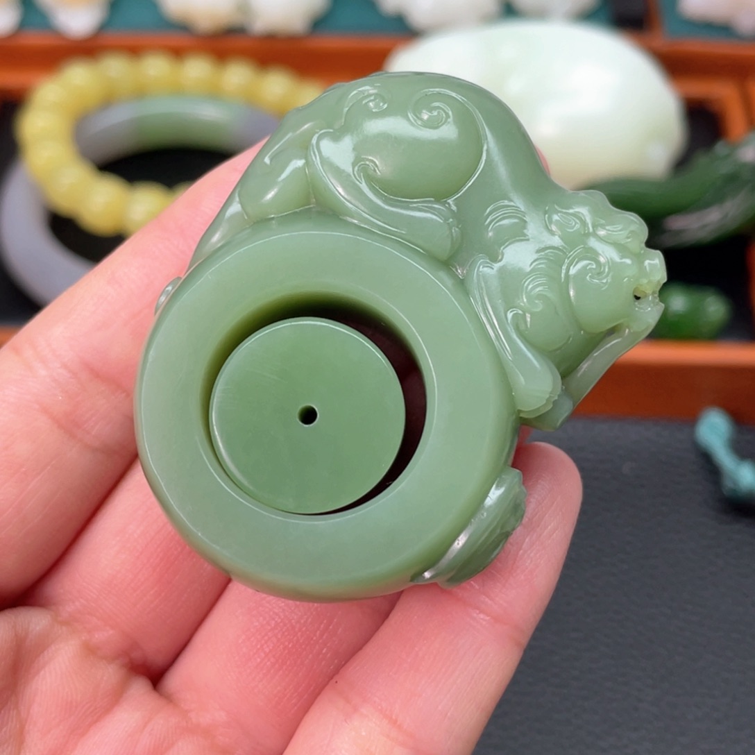 和田玉把件未镶嵌