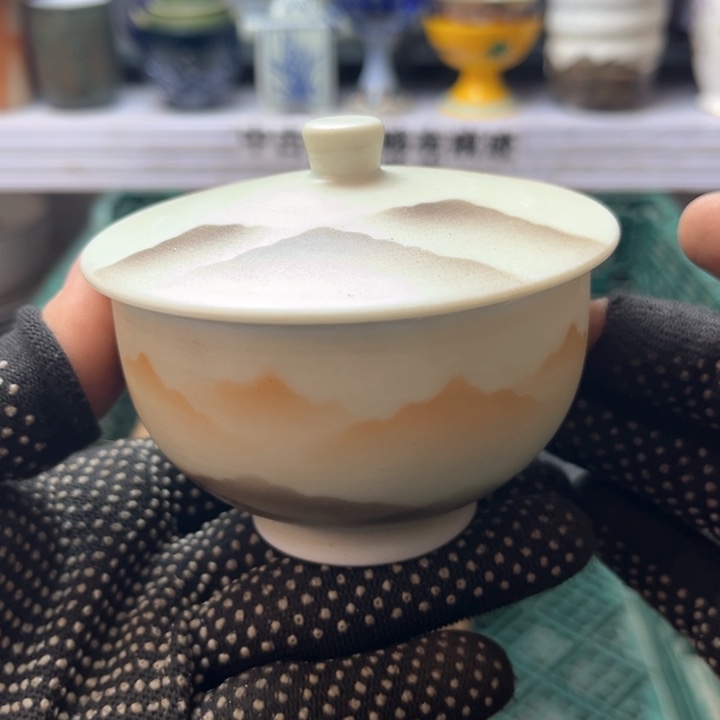 碗水滴瓷器水滴瓷器