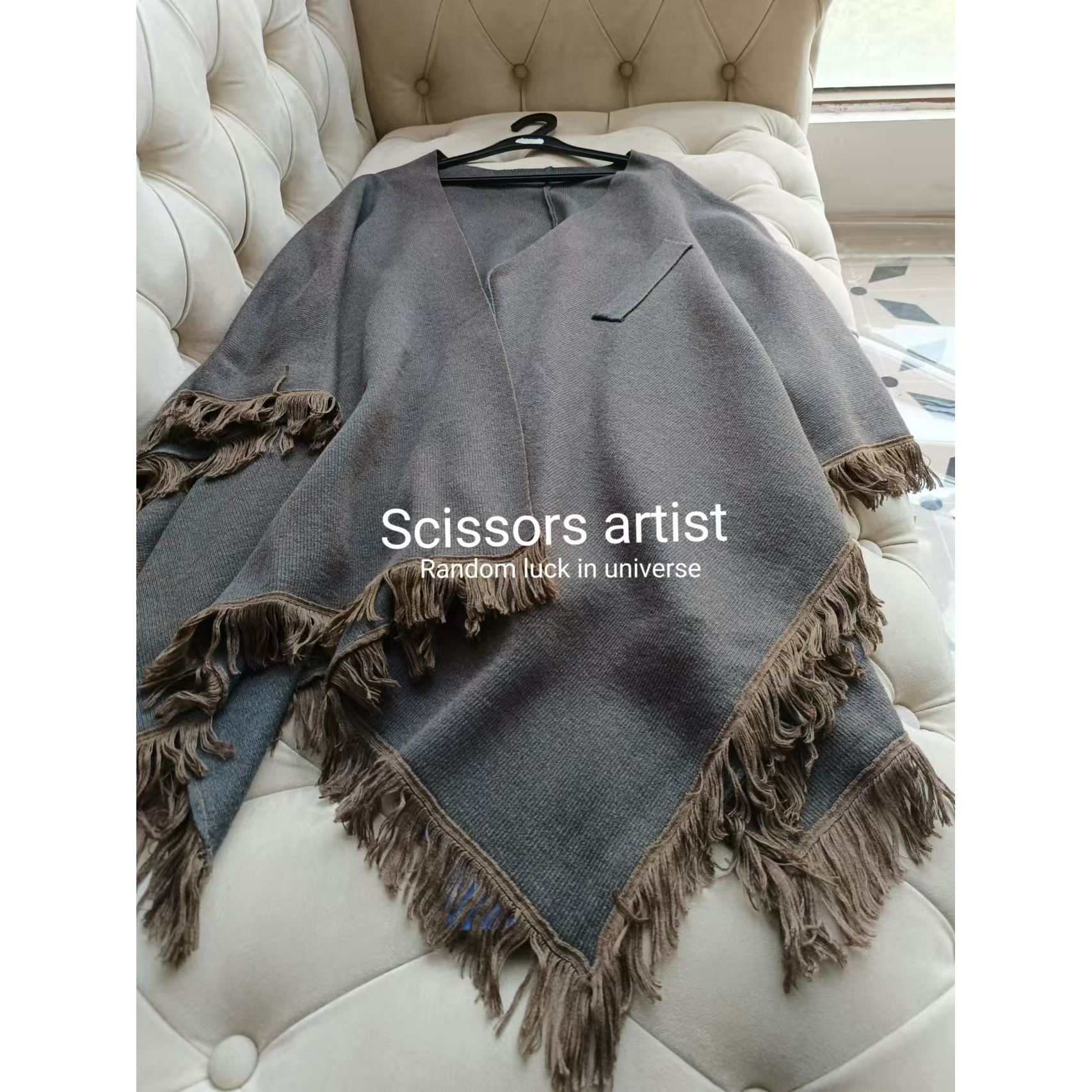 【Scissors artist】高端设计师走秀女装毛衣2690