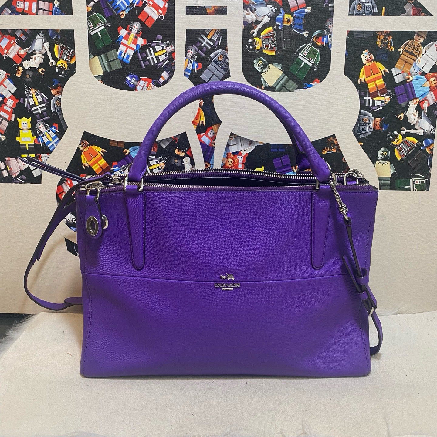 95新 COACH/蔻驰 20317斜挎包