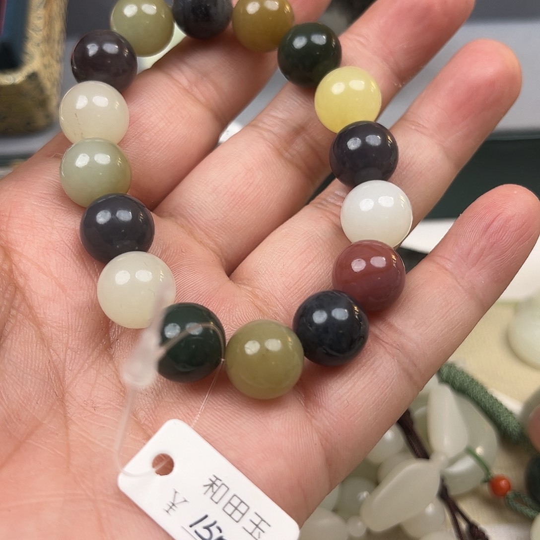 和田玉手链未镶嵌