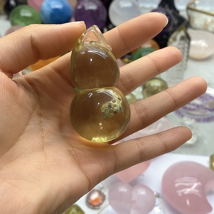 水晶摆件未镶嵌吊坠