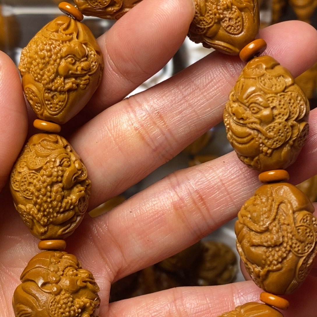 橄榄核手串/手链金蟾