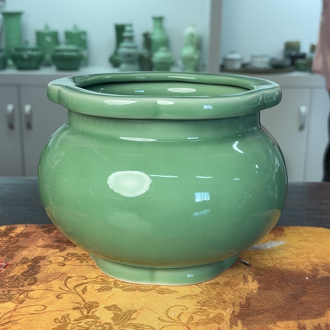 龙泉云间青瓷小米茶器