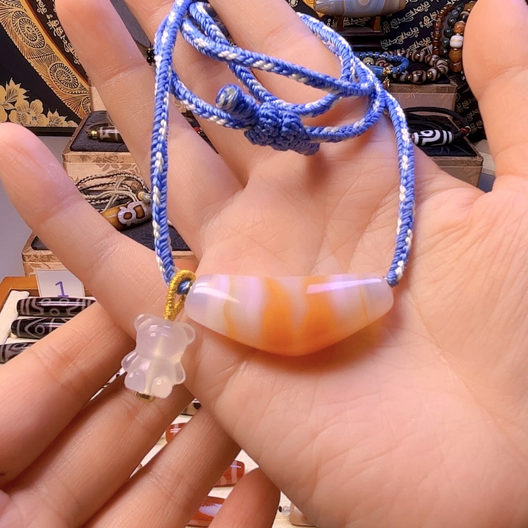 玛瑙/玉髓未镶嵌颈饰