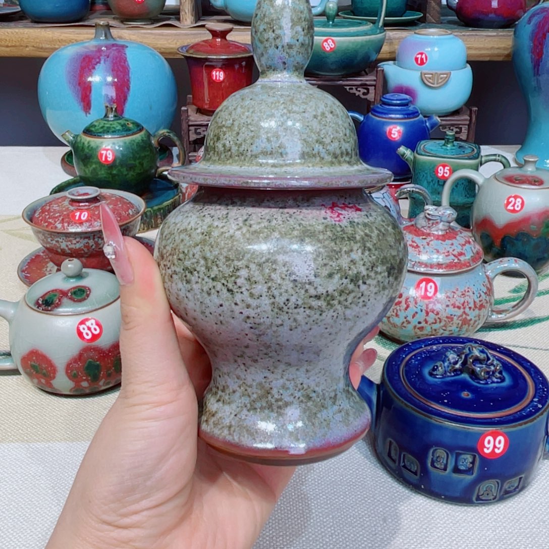 瓷片禹州钧瓷艺术作品