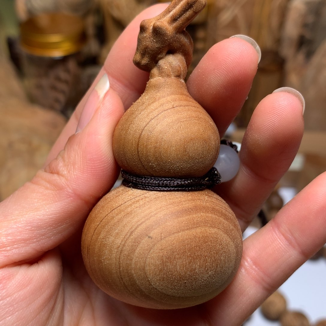 檀香木手串/手链老山檀香葫芦雕刻件