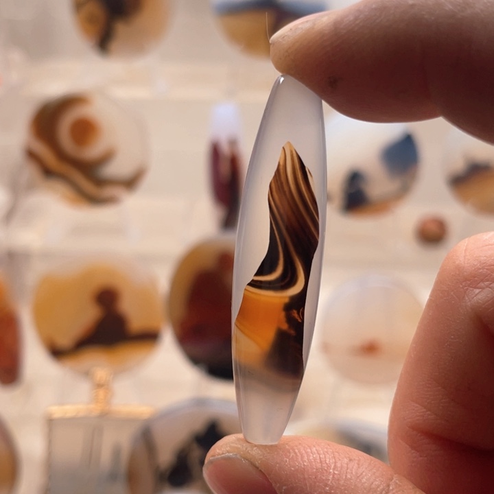 未镶嵌吊坠(不含链)玛瑙/玉髓