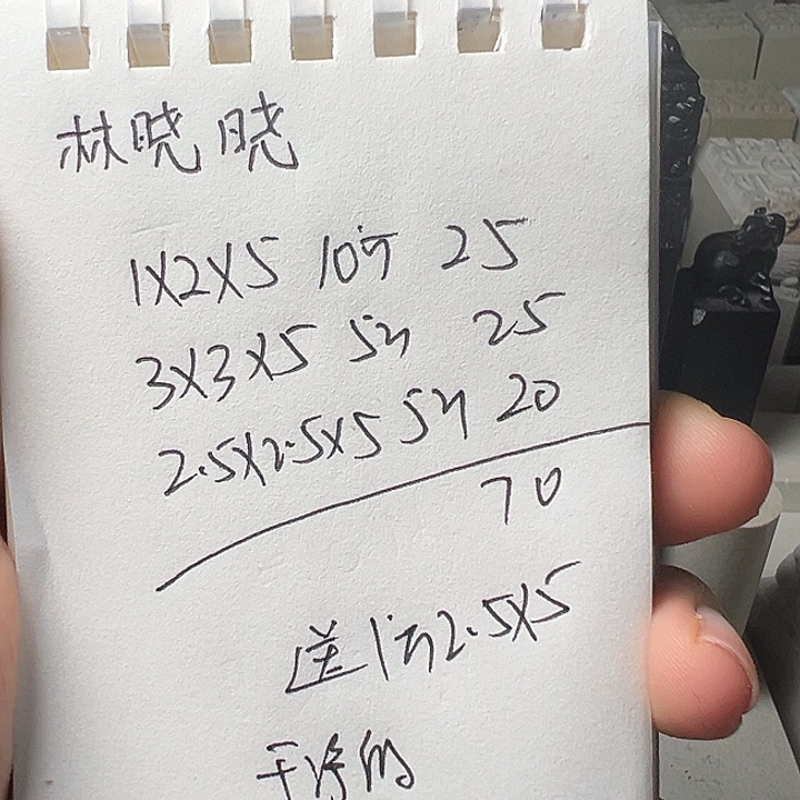 林***章印度石新矿印石如图