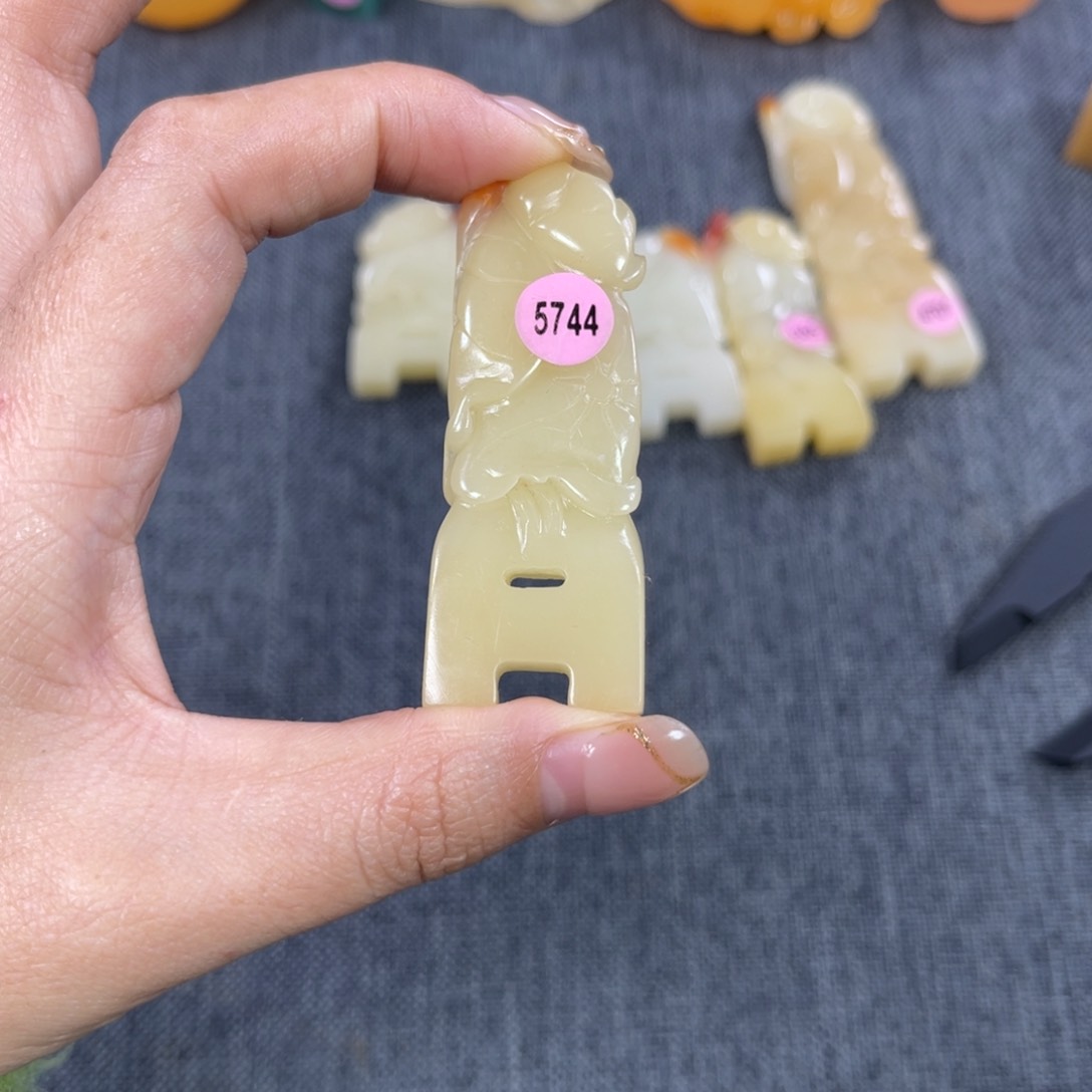 昌化石印石雨*贺5744包邮包刻