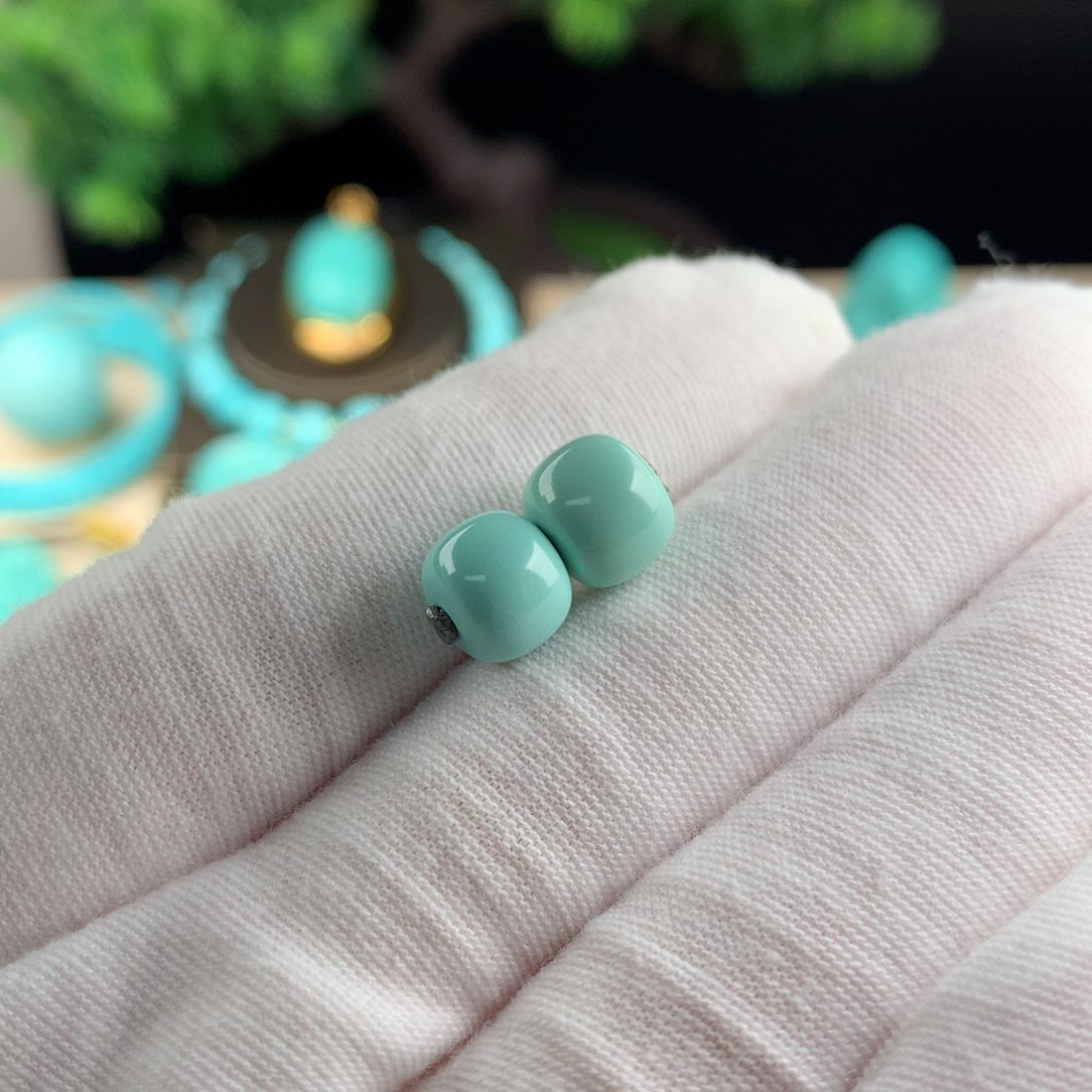 绿松石配珠卡9未镶嵌