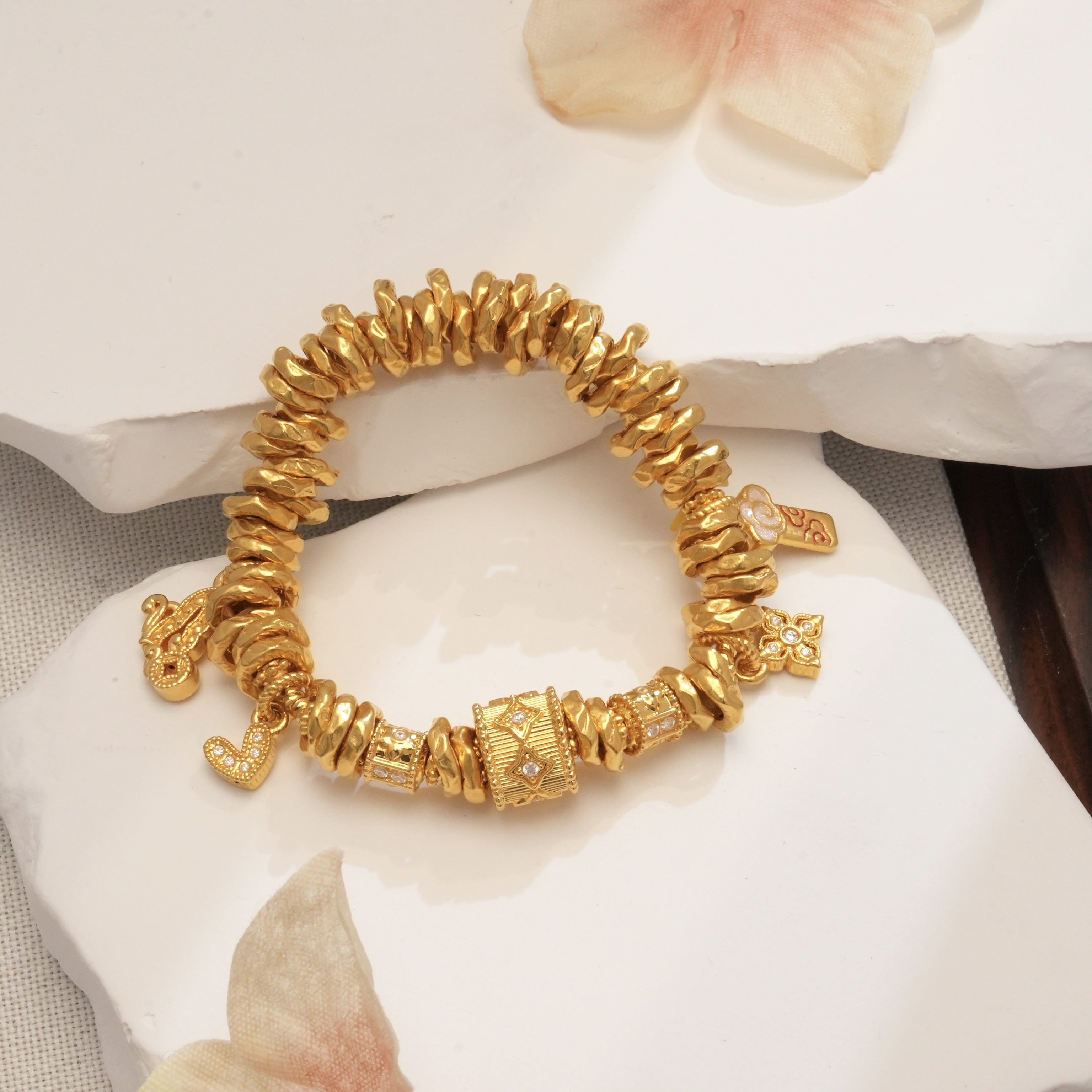 阿敏专属-现【幸福美满盘缠手串】 足金999手串（附加470）