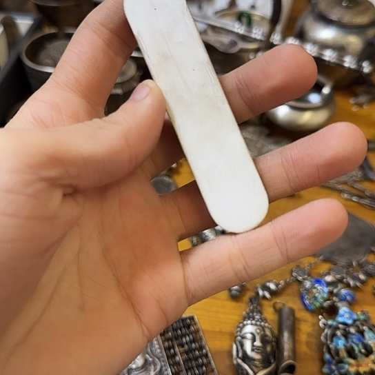 明***天足银木质龙头手链