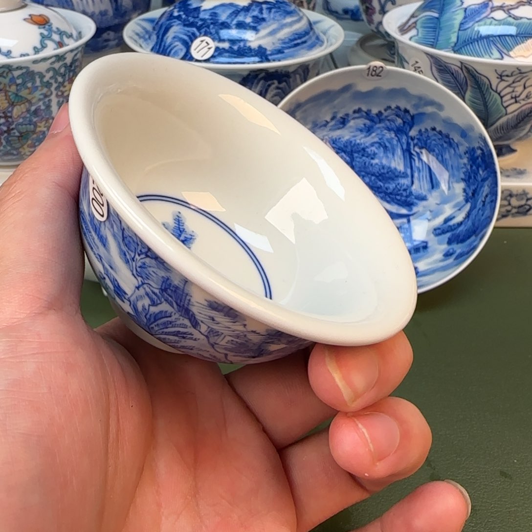 彦祖纯手工手绘茶具200