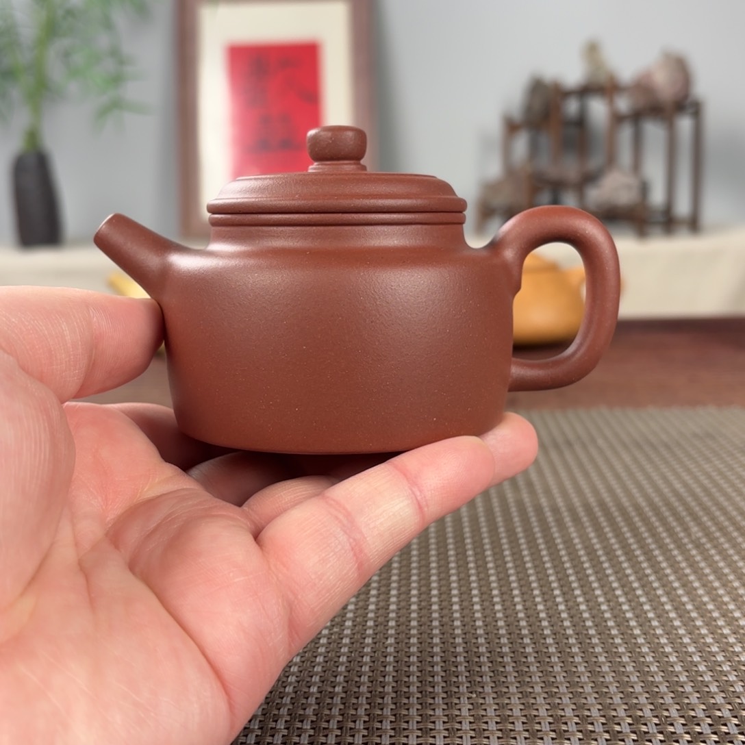 紫砂茶壶学**境黄龙山原矿紫砂壶