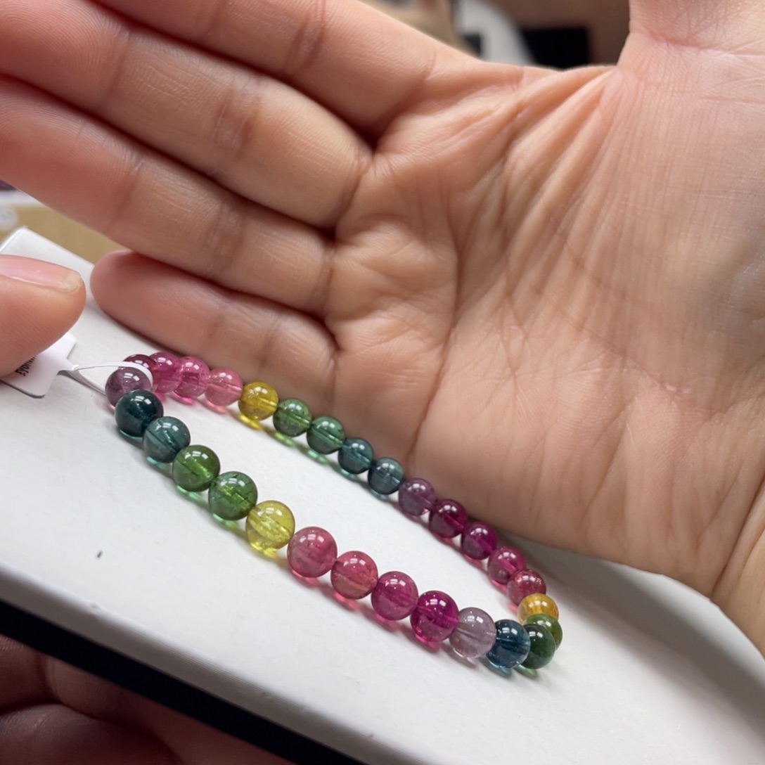 碧玺手串未镶嵌6mmmmmmmmmmmmmmmm