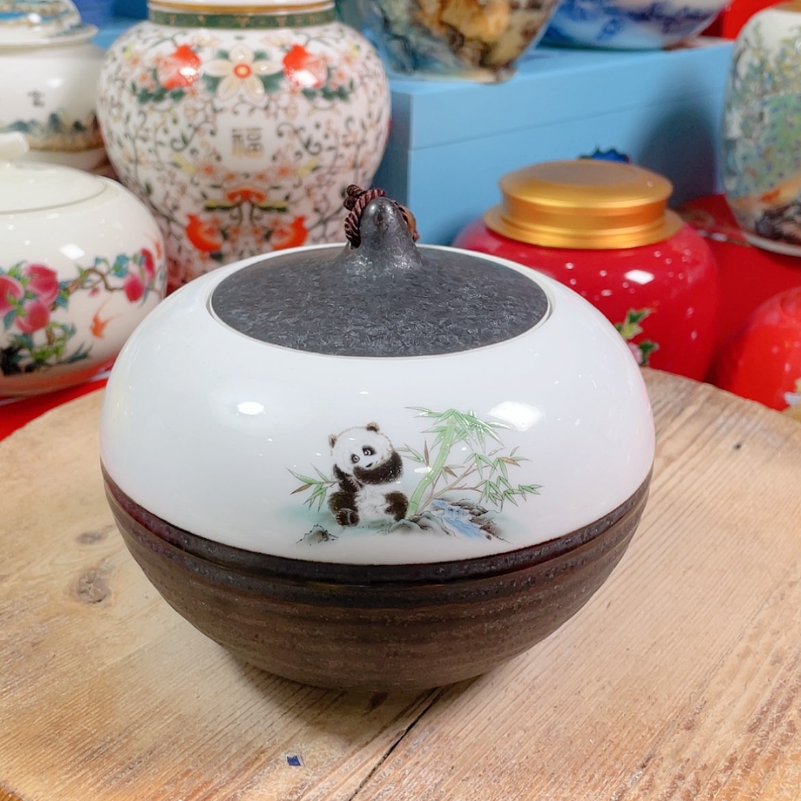 【闪购商品】罐陶瓷茶叶罐密封罐